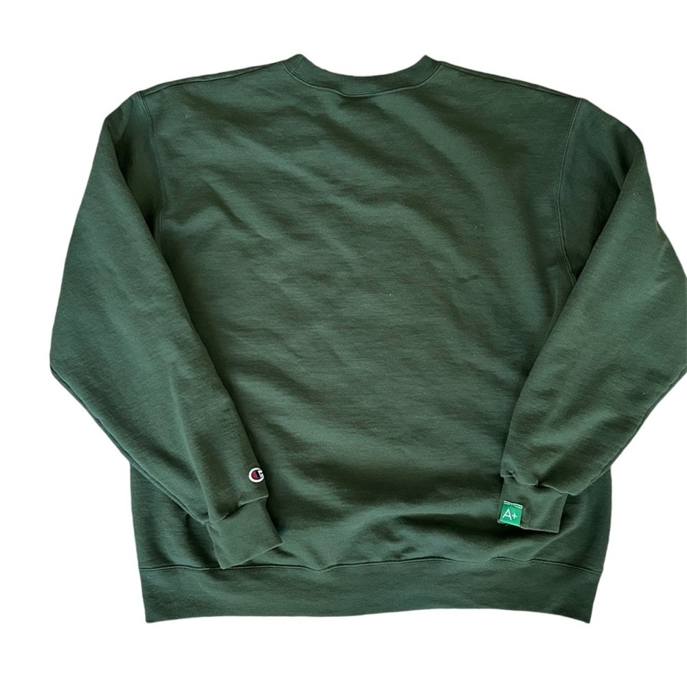 5/$25 Champion Authentic forest green NICHE crewneck sweatshirt size XL - Picture 5 of 7
